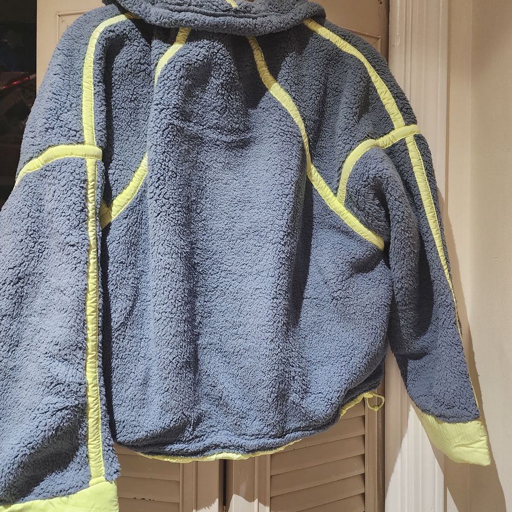 Last One! FP Movement Mountain High Fleece In Flint/Sour Citrus M NWT Price Firm - Picture 5 of 6